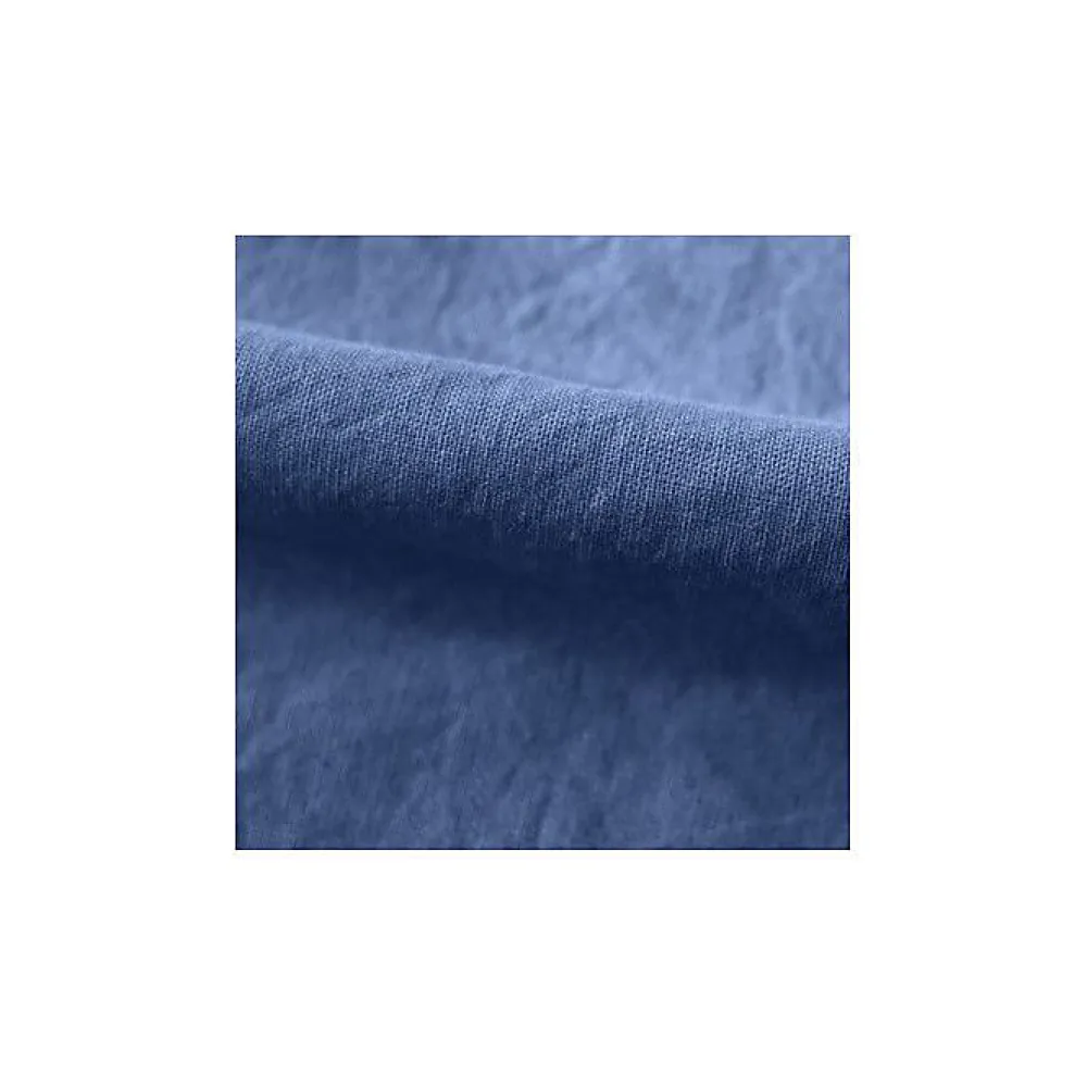 Housse de couette Palace 100% coton teint lavé - Palace Indigo - Housse de couette 240 x 220 cm>Vent Du Sud Clearance