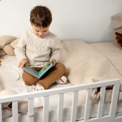 Sevira Kids Housse de couette réversible en Lin lavé* Housse De Couette