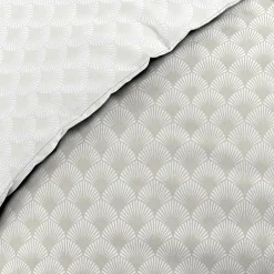 Douceur D'Intérieur Housse de couette réversible 240 x 220 cm + 2 taies Coton 57 fils RAONI* Housse De Couette