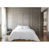 Housse de couette "Salomé" Viscose de bambou 120 fils/cm² - Salomé Chantilly - Housse de couette 240 x 220 cm>L'Effet Papillon Discount
