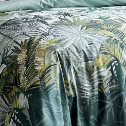 Tradilinge Housse de couette style colonial (240x220 cm - Vert)* Housse De Couette
