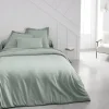 Housse de couette TODAY Essential - 240 x 260 cm - 2 personnes - 100% Coton uni - Celadon>Todays Tools New