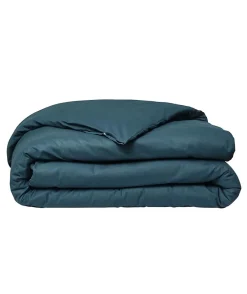 Todays Tools Housse de couette TODAY Essential - 240 x 260 cm - 2 personnes - 100% Coton uni - Paon* Housse De Couette