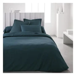 Housse de couette TODAY Essential - 220 x 240 cm - 2 personnes - 100% Coton uni - Paon>Todays Tools New