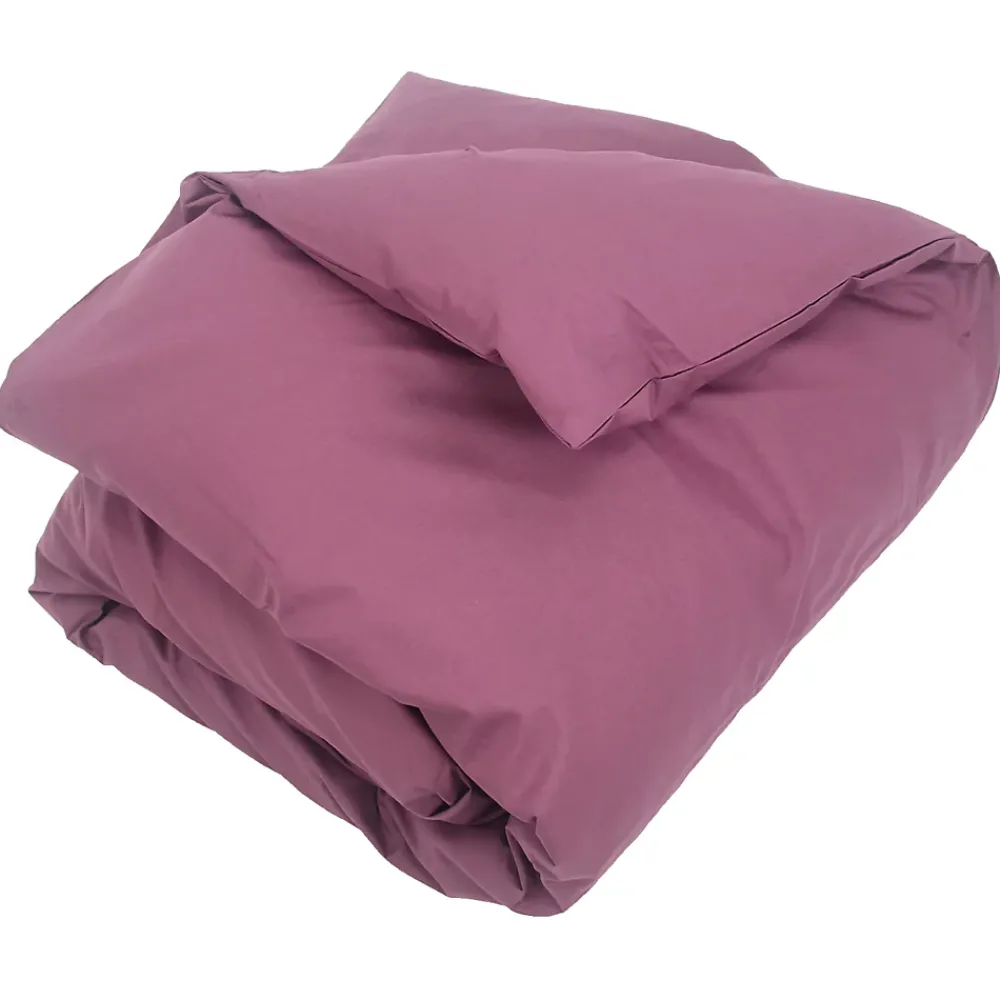 Linnea Housse de couette uni 280x240 cm coton ALTO Raisin* Housse De Couette