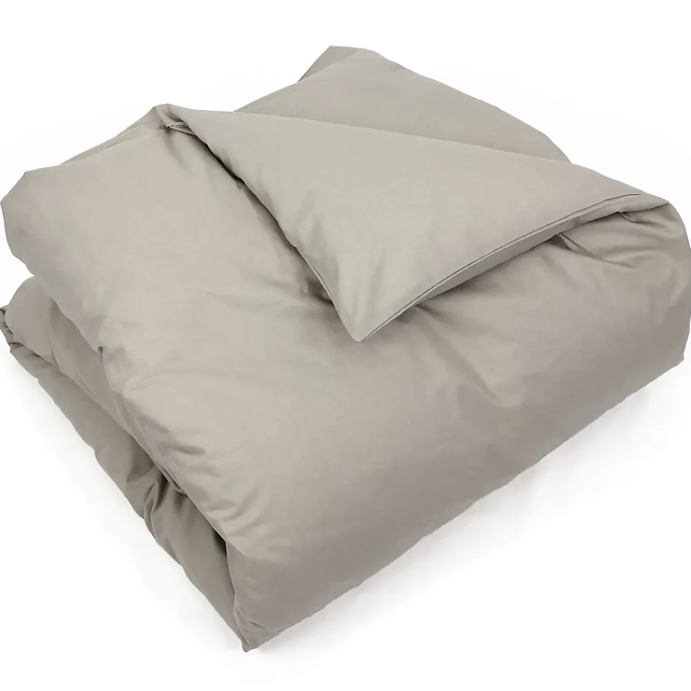 Linnea Housse de couette uni 260x240 cm coton ALTO Chamois* Housse De Couette