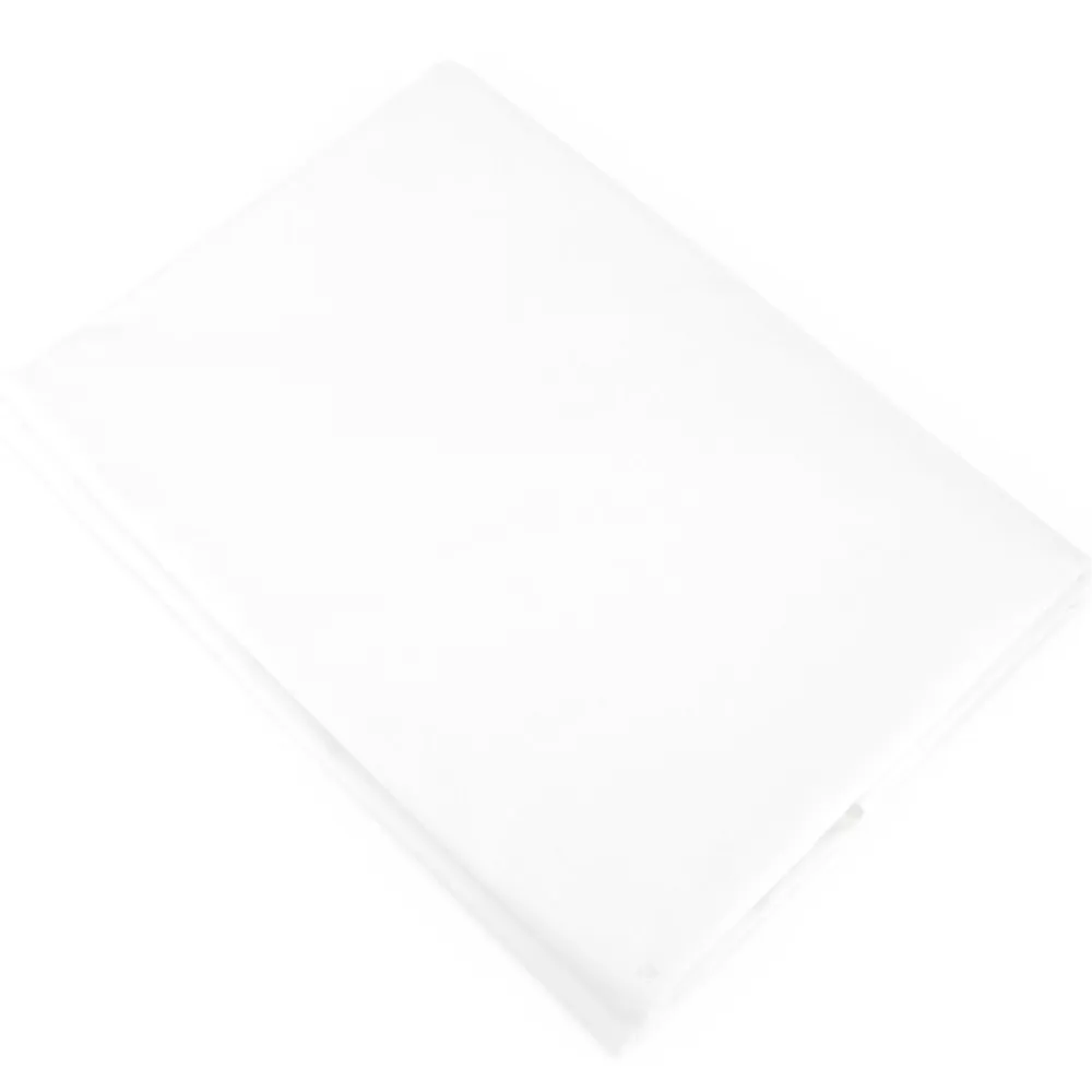 Housse de couette uni 140x200 cm coton ALTO Blanc>Linnea