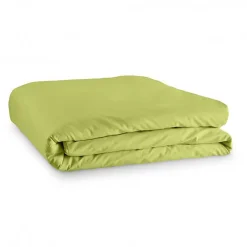 Housse de couette unie Anis 260 x 240 cm / 100% Coton / 57 Fils/cm² pour lit 2 places "King Size">Univers Décor Sale