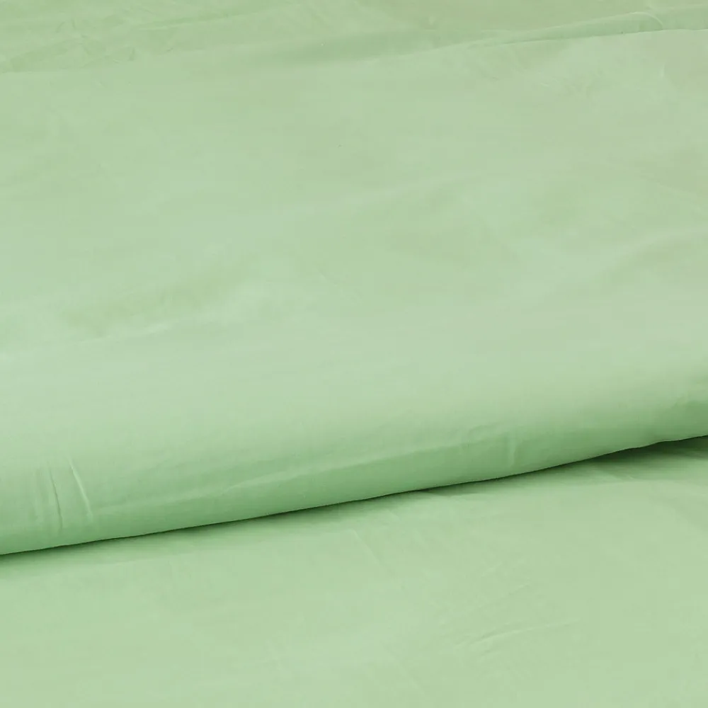 Housse de couette unie en coton Lavé (200x200 cm - Vert clair)>Toison d'Or Sale