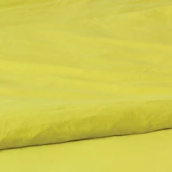Housse de couette unie en coton Lavé (200x200 cm - Jaune)>Toison d'Or Online