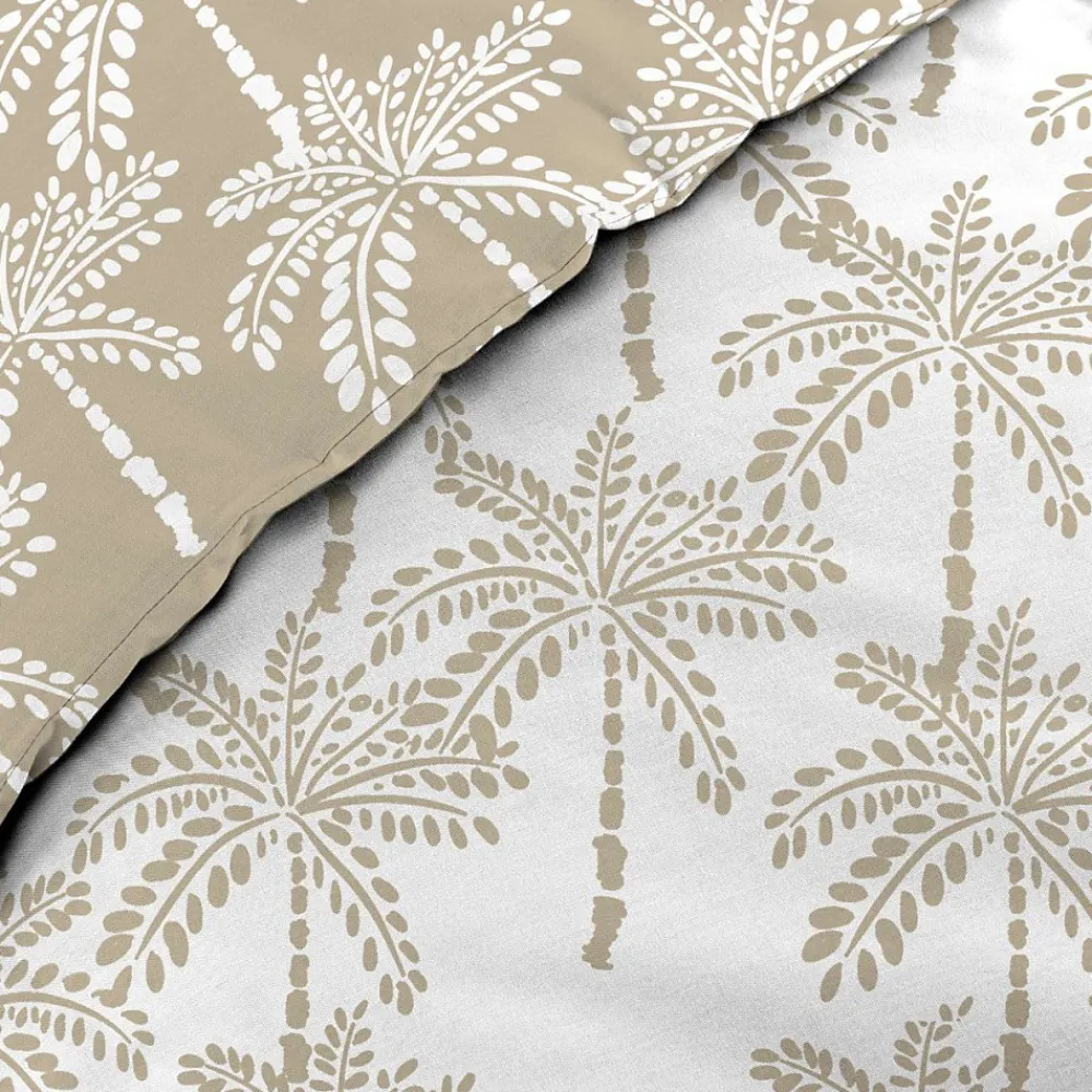 Douceur D'Intérieur Housse de couette 260x240 + 2 taies OLIANA 100% coton 57 fils* Housse De Couette