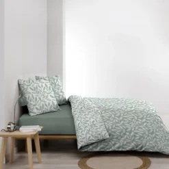 Douceur D'Intérieur Housse de couette 240x220 + 2 taies imprimées SEQUOIA* Housse De Couette