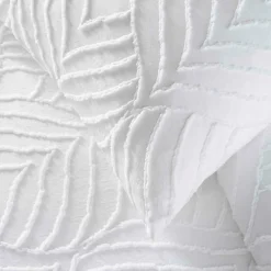 Housse de couette 240x220 + 2 taies tuftée blanche>Douceur D'Intérieur Clearance
