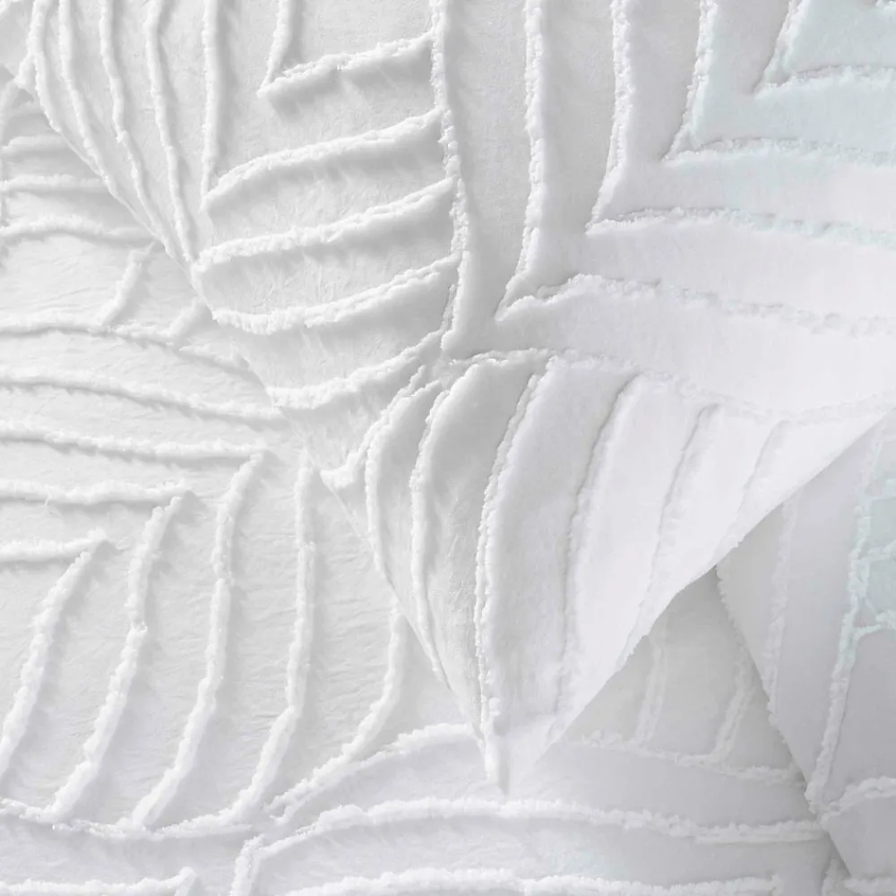 Housse de couette 240x220 + 2 taies tuftée blanche>Douceur D'Intérieur Clearance