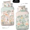 Cote Deco Housse de couette 140x200 + 1 taie LICORNE coton 57fils* Housse De Couette