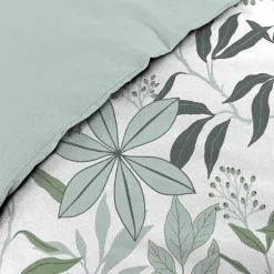 Douceur D'Intérieur Housse de couette 240x220 + 2 taies VOLTINE 100% coton* Housse De Couette