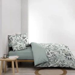 Douceur D'Intérieur Housse de couette 240x220 + 2 taies VOLTINE 100% coton* Housse De Couette
