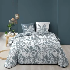 Douceur D'Intérieur Housse de couette 240x220 + 2 taies HERA 100% coton 57fils* Housse De Couette