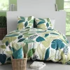 Housse de couette 240x220 + 2 taies en coton 57 fils>Atelier Du Coton New