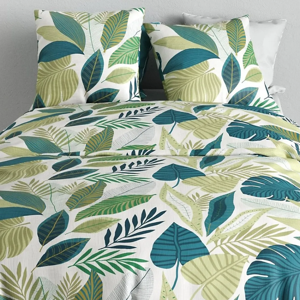 Housse de couette 240x220 + 2 taies en coton 57 fils>Atelier Du Coton New