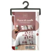 Douceur D'Intérieur Housse de couette 240x220 + 2 taies CHILIPOP ROSE 100% coton* Housse De Couette