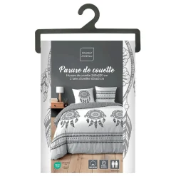 Douceur D'Intérieur Housse de couette 240x220 + 2 taies INDIAN DREAM 100% coton* Housse De Couette