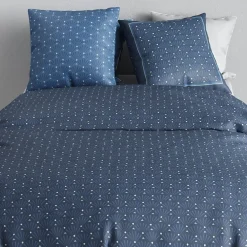 Atelier Du Coton Housse de couette 240x220 + 2 taies coton 57 fils* Housse De Couette