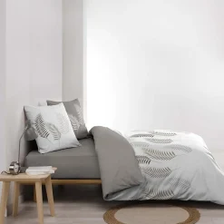 Douceur D'Intérieur Housse de couette 240x220 + 2 taies Goyave coton 57 fils* Housse De Couette