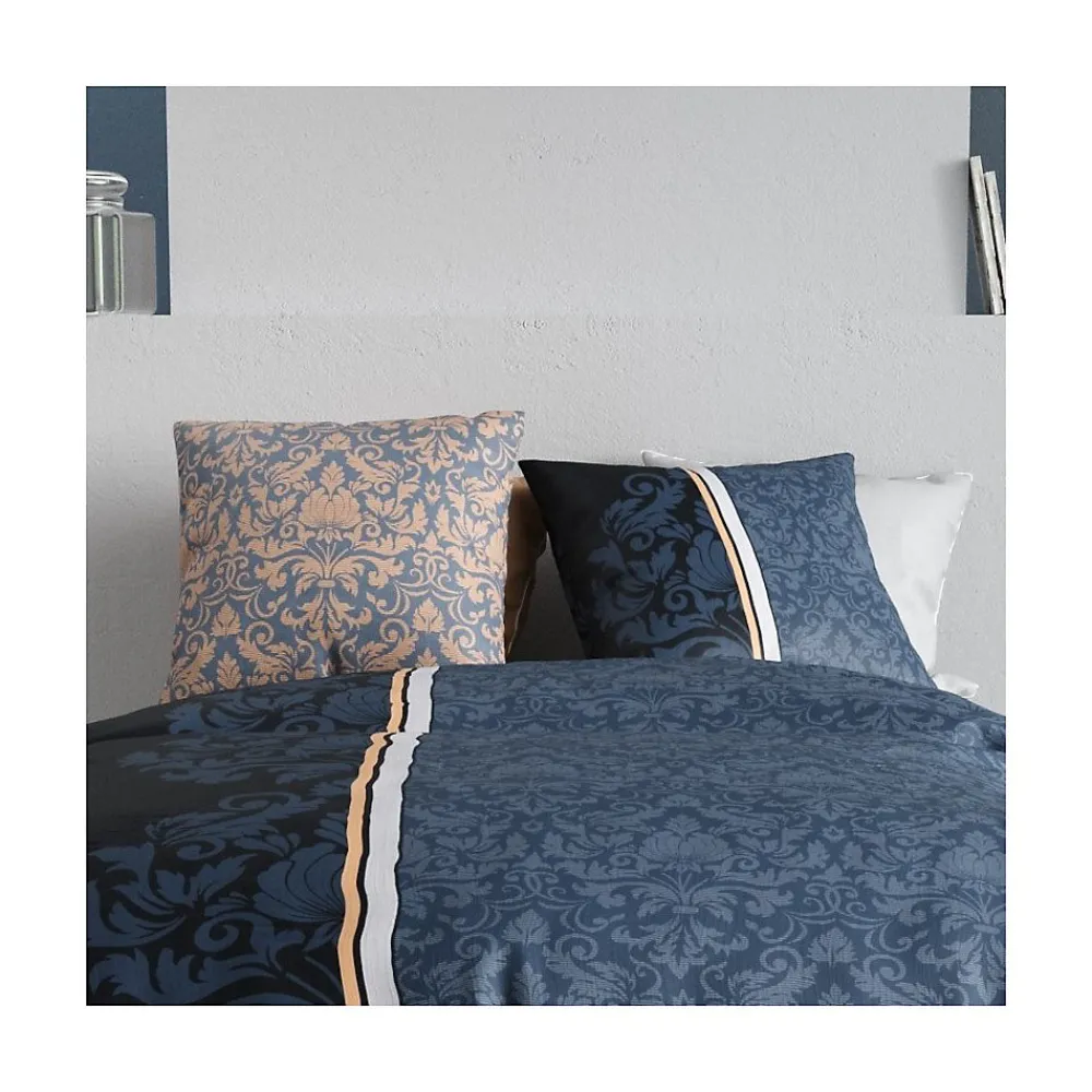 Atelier Du Coton Housse de couette 240x220 ARABESQUE + 2 taies coton 57 fils* Housse De Couette