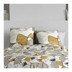 Atelier Du Coton Housse de couette 240x220 AROM + 2 taies coton 57 fils* Housse De Couette