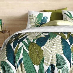 Housse de couette 240x260 Beleme + 2 taies coton 57 fils>Atelier Du Coton New