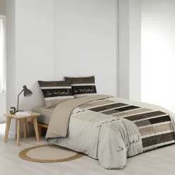 L'Effet Papillon Housse de couette 220x240 cm + 2 taies 100% coton So natural* Parure De Lit
