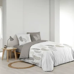 Housse de couette 220x240 cm + 2 taies 100% coton Goyave><noscript><img width=