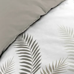 Housse de couette 220x240 cm + 2 taies 100% coton Goyave><noscript><img width=