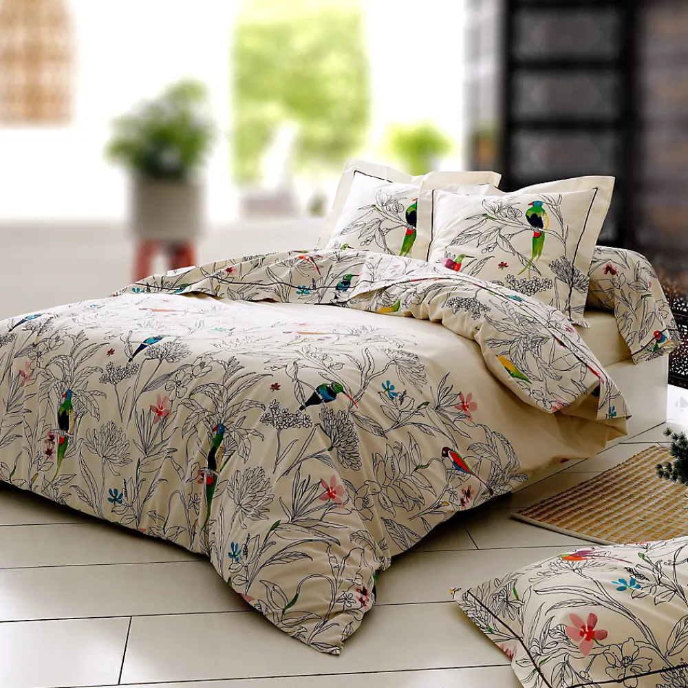 Linnea Housse de couette 280x240 cm coton AMAZONIA ecru* Housse De Couette