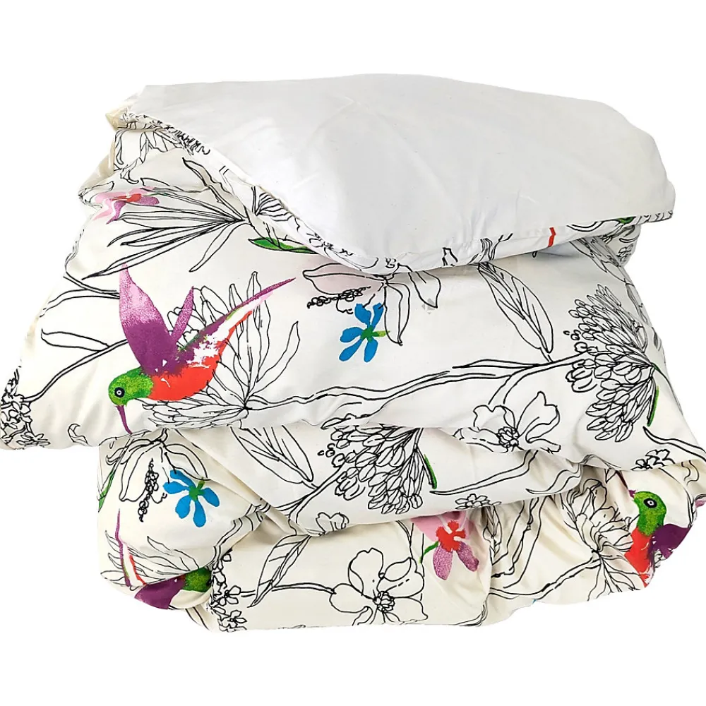 Linnea Housse de couette 200x200 cm coton AMAZONIA ecru* Housse De Couette