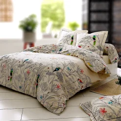 Linnea Housse de couette 200x200 cm coton AMAZONIA ecru* Housse De Couette