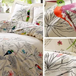Linnea Housse de couette 200x200 cm coton AMAZONIA ecru* Housse De Couette