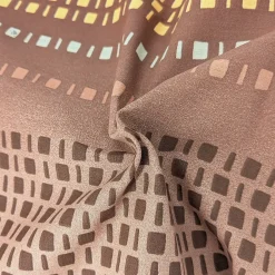 Linnea Housse de couette 200x200 cm coton NIAGARA marron Châtaigne* Housse De Couette