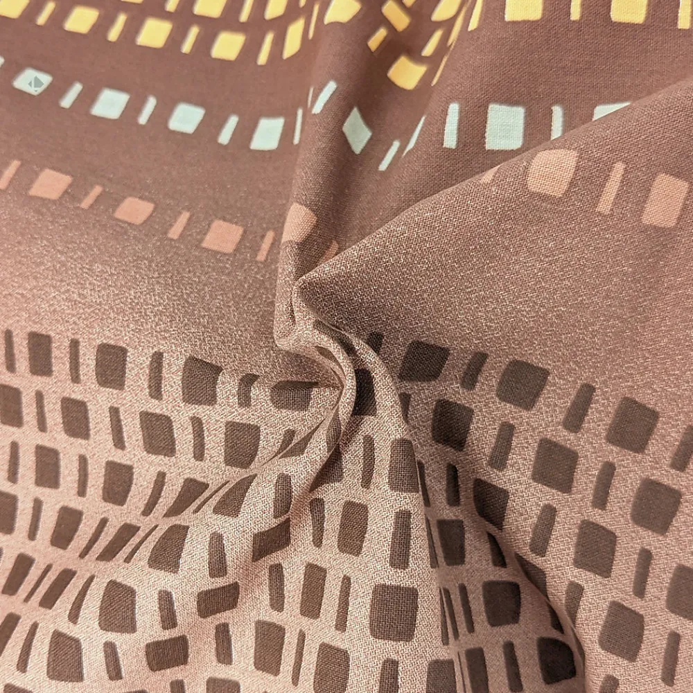 Linnea Housse de couette 200x200 cm coton NIAGARA marron Châtaigne* Housse De Couette