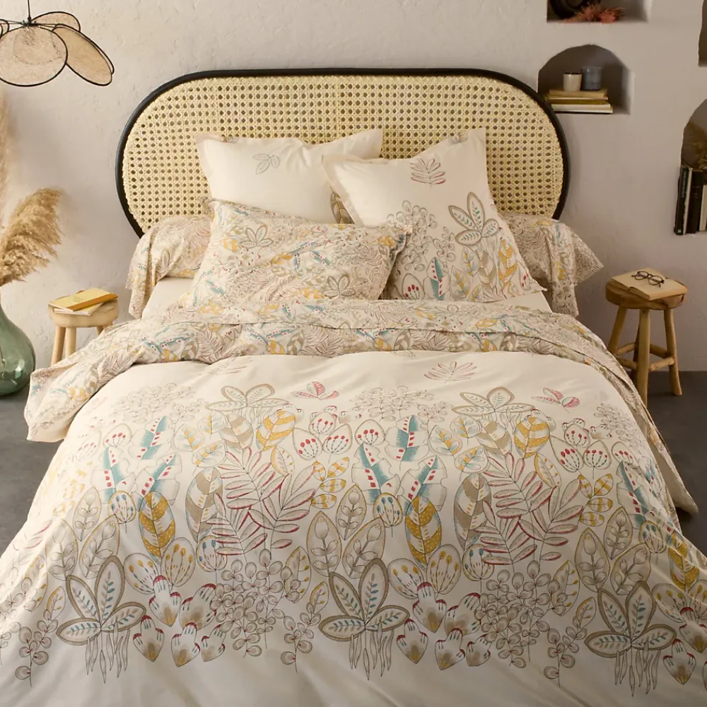 Linnea Housse de couette 200x200 cm coton OKY écru Naturel* Housse De Couette