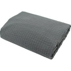Linnea Housse de couette 140x200 cm coton POPPY gris plomb* Housse De Couette