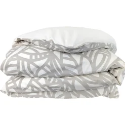 Housse de couette 240x220 cm coton lavé SERENA Beige écru>Linnea New