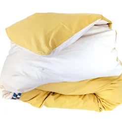 Housse de couette 280x240 cm en percale coton ROMY Ambre>Linnea Outlet