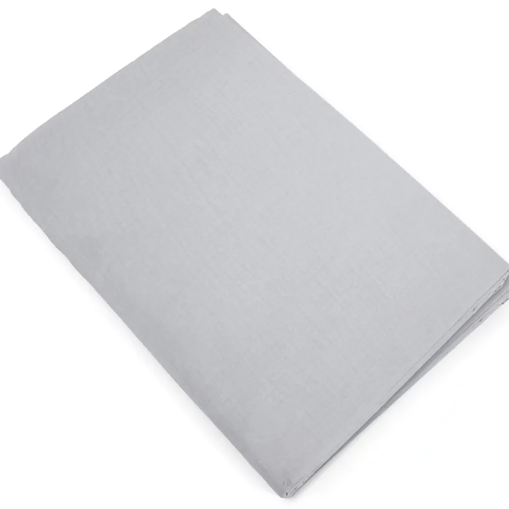 Linnea Housse de couette 260x240 cm mousseline de coton MILOS blanc neige* Housse De Couette