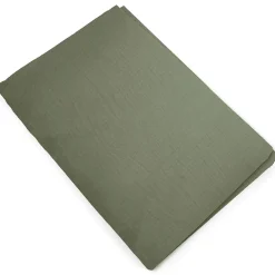 Linnea Housse de couette 240x220 cm mousseline de coton MILOS vert mousse* Housse De Couette