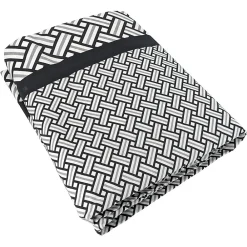 Linnea Housse de couette 240x220 cm percale coton RIVIERA noir Réglisse* Housse De Couette