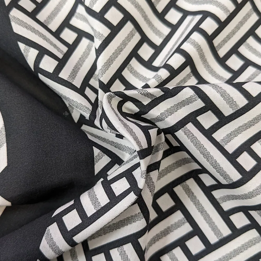 Linnea Housse de couette 240x220 cm percale coton RIVIERA noir Réglisse* Housse De Couette