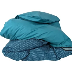 Linnea Housse de couette 240x220 cm percale de coton GUSTAV vert Emeraude* Housse De Couette
