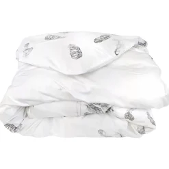 Linnea Housse de couette 280x240 cm Percale pur coton PLUMES* Housse De Couette